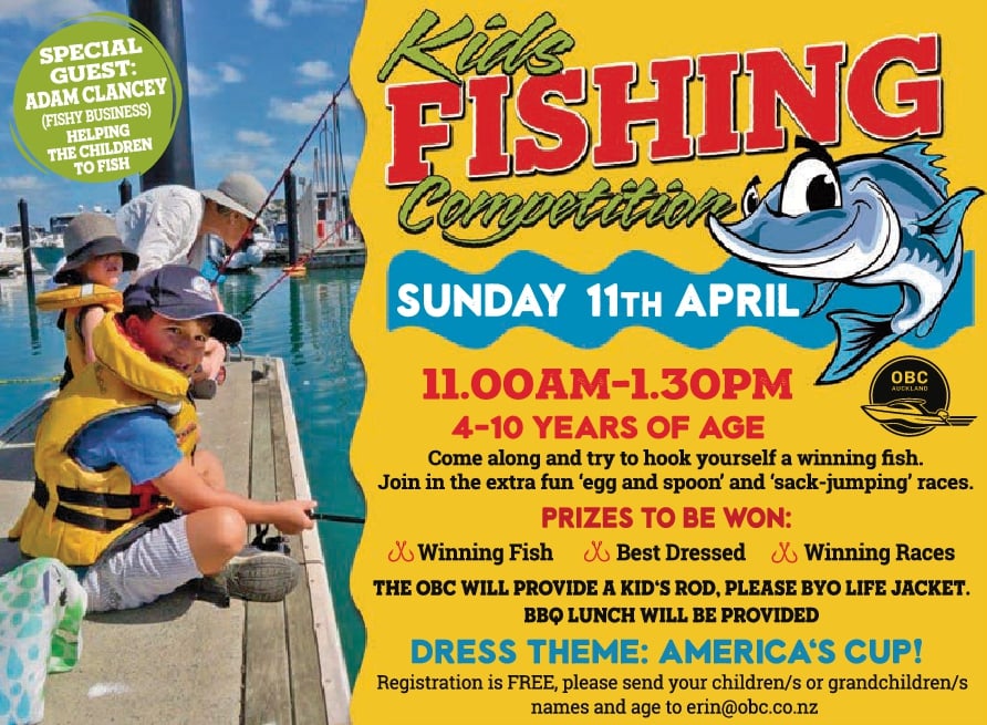 OBC Kids Fishing Competition • Burnnand Marine | Boat Repairs & Refits ...